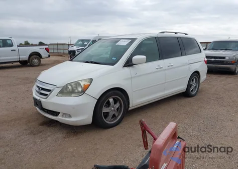 2006 Honda Odyssey Touring из США, поврежденный, VIN 5FNRL388X6B114012